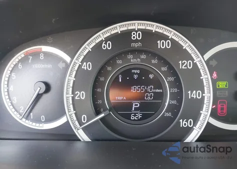 2016 Honda Accord Lx z USA, uszkodzony, nr VIN 1HGCR2F38GA106962